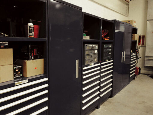 General Shelving with Drawers